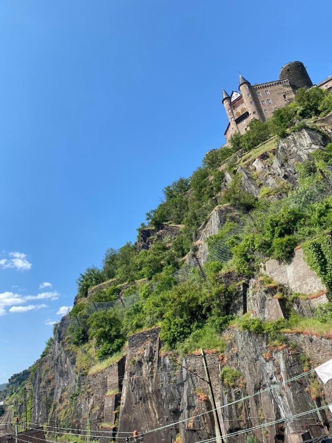Alte Schmiede In Der Altstadt Von Sankt Goarshausen Dış mekan fotoğraf
