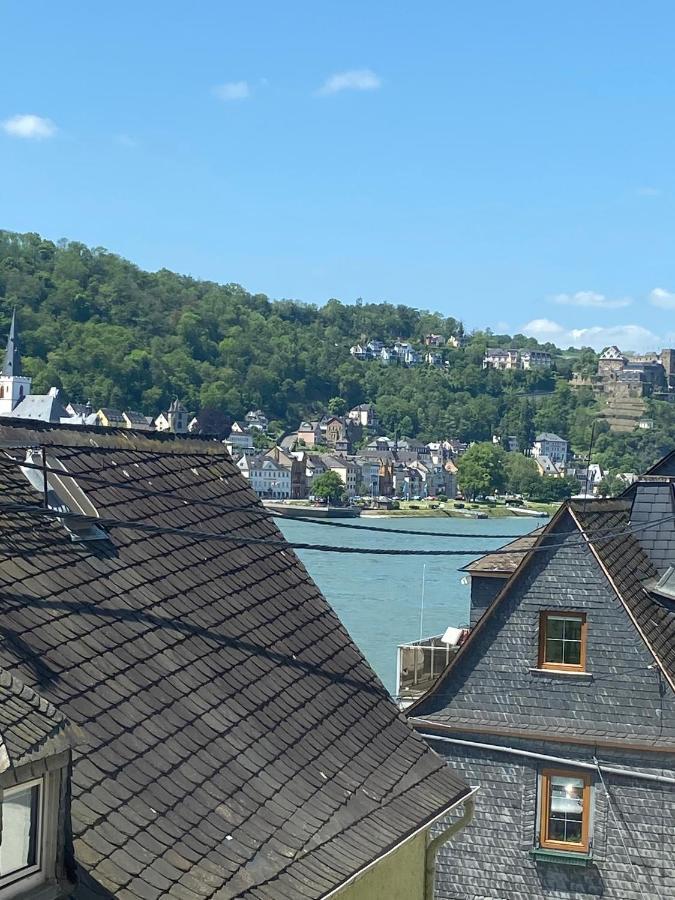 Alte Schmiede In Der Altstadt Von Sankt Goarshausen Dış mekan fotoğraf