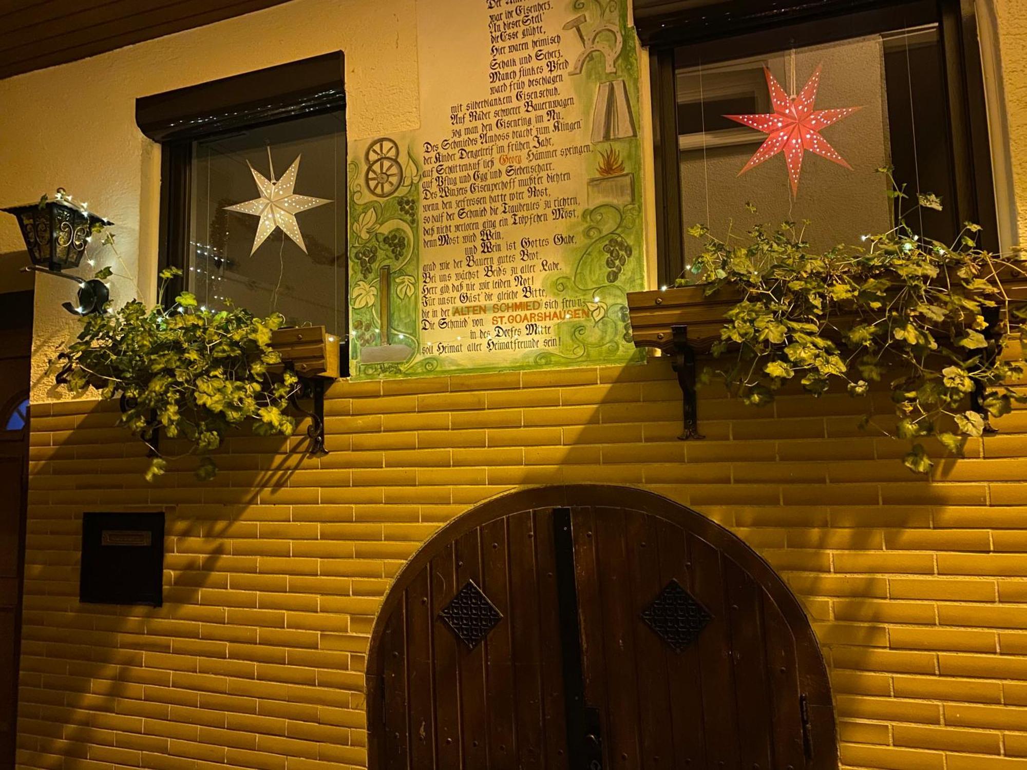 Alte Schmiede In Der Altstadt Von Sankt Goarshausen Dış mekan fotoğraf